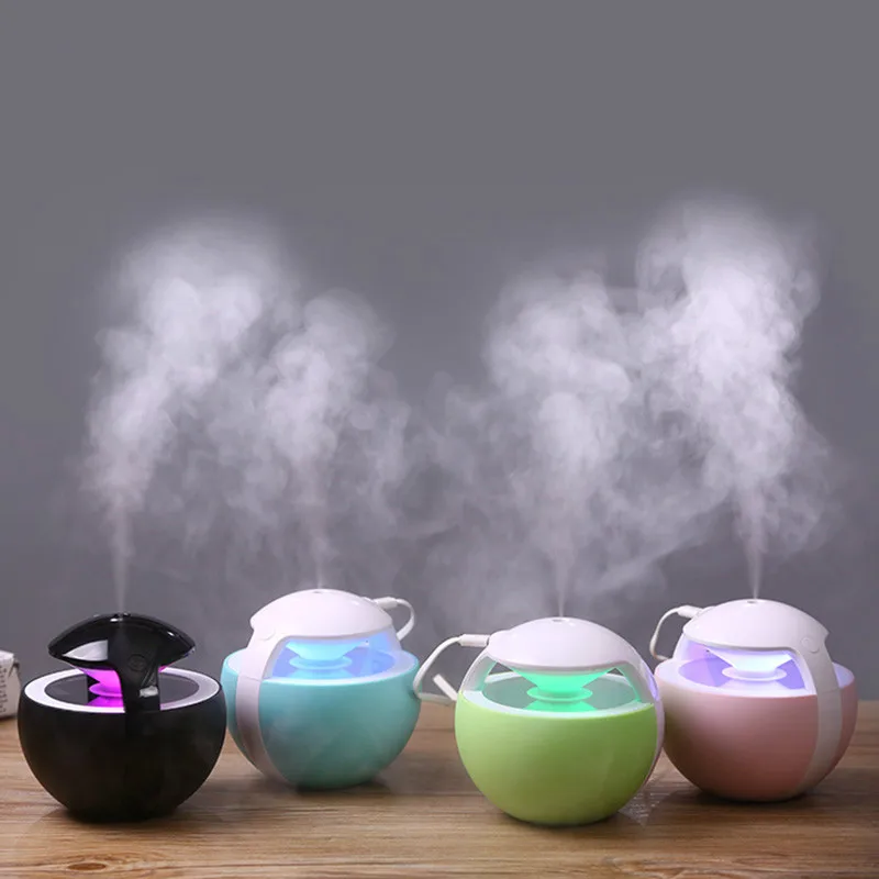 USB Aroma Essential Oil Diffuser Ultrasonic Cool Mist Humidifier Air Purifier 7 Color Change LED Night Light for Office Home | Бытовая