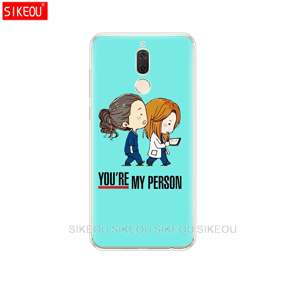 Силиконовый чехол для телефона Huawei mate 7 8 9 10 pro LITE Greys Anatomy|Бамперы| |