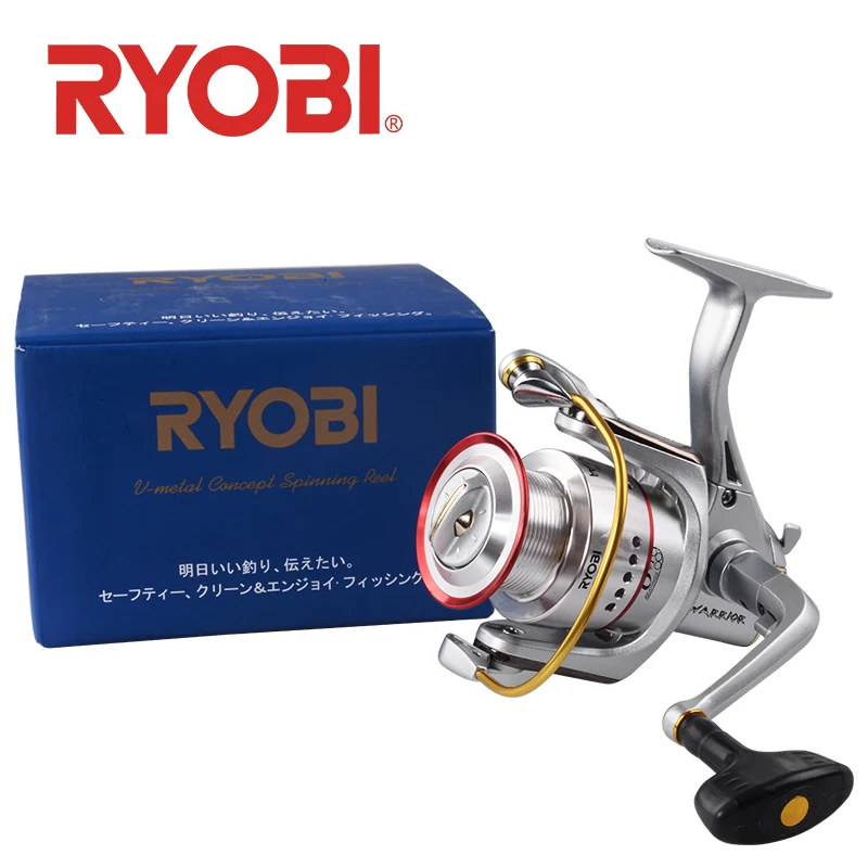 100% оригинальная рыболовная спиннинговая катушка RYOBI WARRIOR SI 1000 ~ 4000 6000/8000 5 0 6 + 1BB