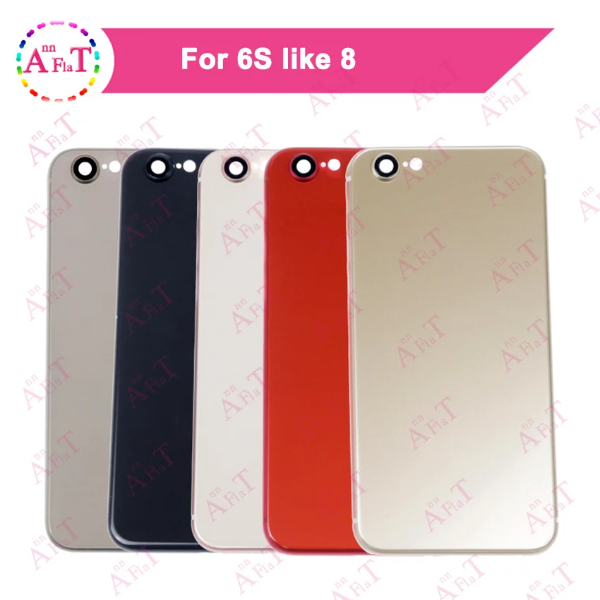 Сменный корпус аккумуляторной батареи для iphone 6s задняя крышка с отсеком карт и
