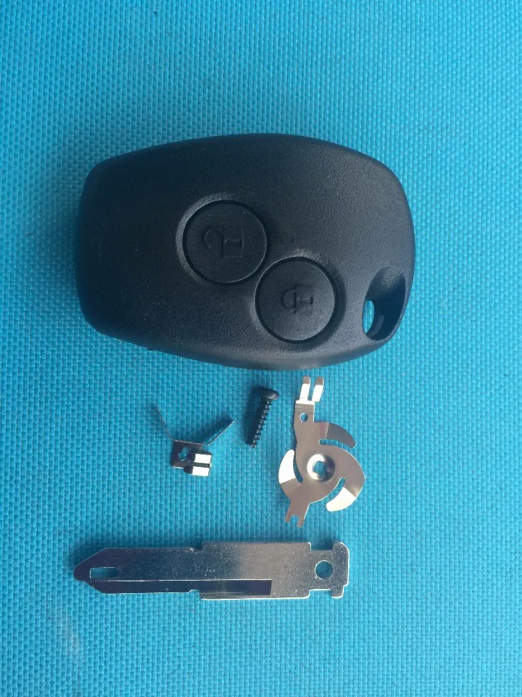1 шт. новая сменная Крышка для Renault CLIO MODUS KANGOO Корпус ключа с 2 кнопками брелок BLIP