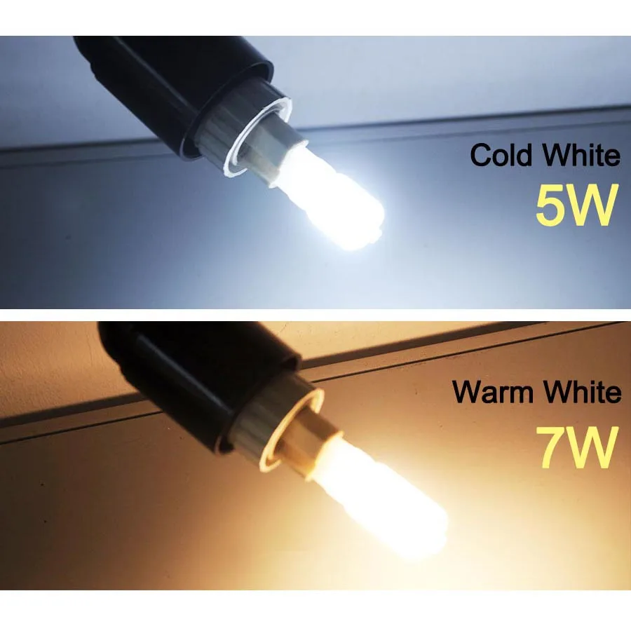 

Dimmable G9 led 5W 7W AC 220V 240V G9 lamp Led bulb 10W SMD2835 LED G9 light Replace 30/45W halogen lamp light Crystal Silicone