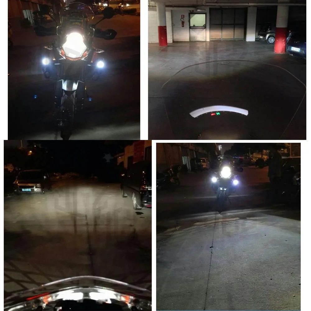 Универсальный внешний светодиодный фонарь 15 Вт с ЧПУ для мотоцикла фара дальнего