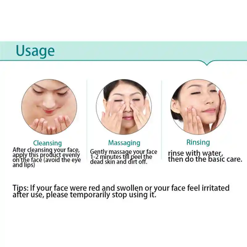 Отшелушивающий гель скрабы для лица Лаки деликатная кожа обезжиривающее