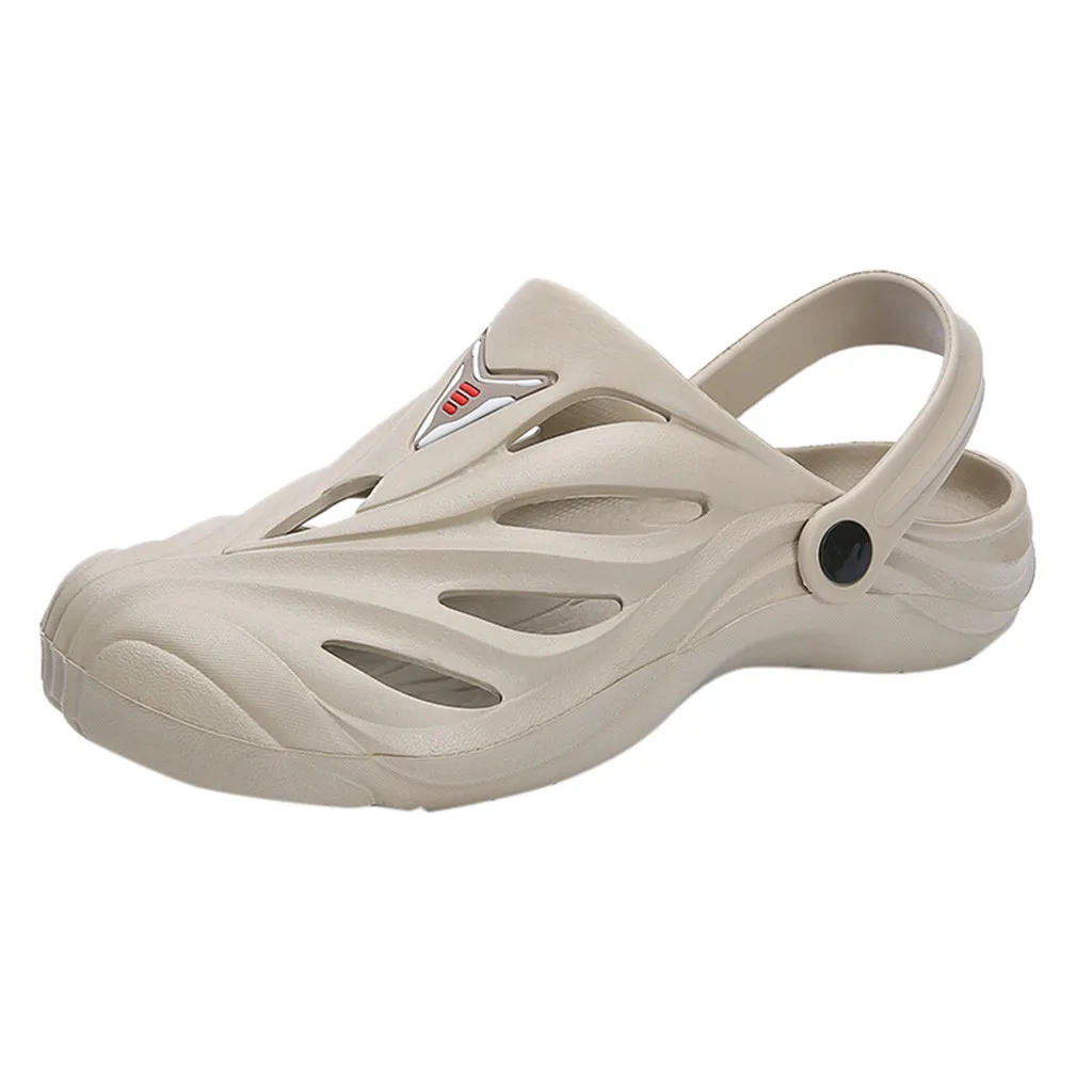 SAGACE/мужская летняя пляжная обувь на толстой нескользящей подошве с отверстиями