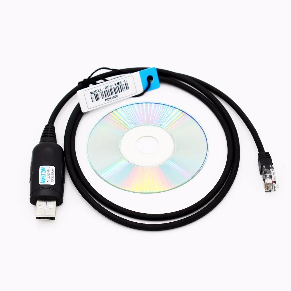 6-контактный USB Кабель для программирования Kenwood мобильное радио CB KPG4 RPC-KM6-U TM471A TK-630