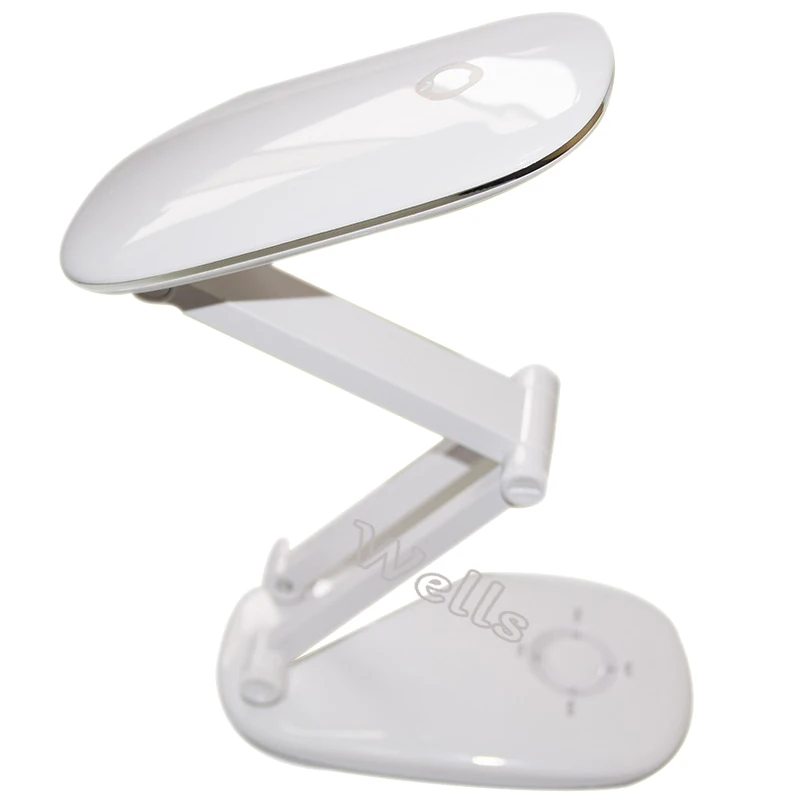 

led Desk Lamp Power 4000mAH 21 LED Lamp Bead Foldable Eye Protection Dimmable USB Adjustable Reading Study Book Table Desk Light
