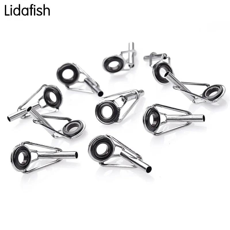 LIDAFISH 80 шт. направляющие для удочки ремонтные наконечники набор 8 видов