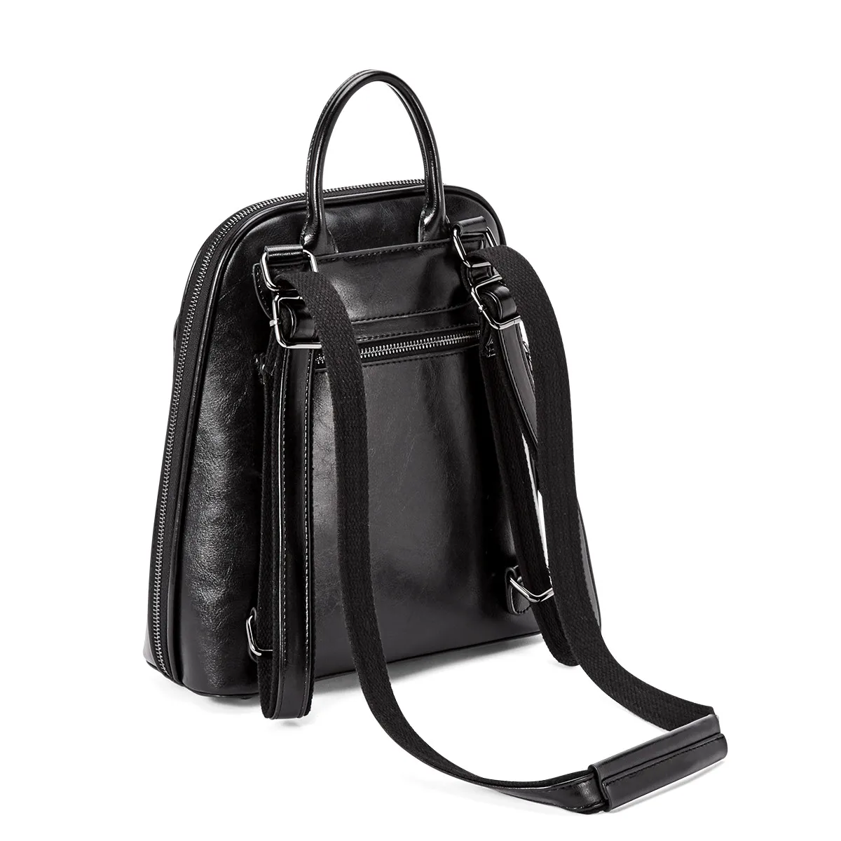 Женский рюкзак из натуральной кожи Bostanten школьный в консервативном стиле на