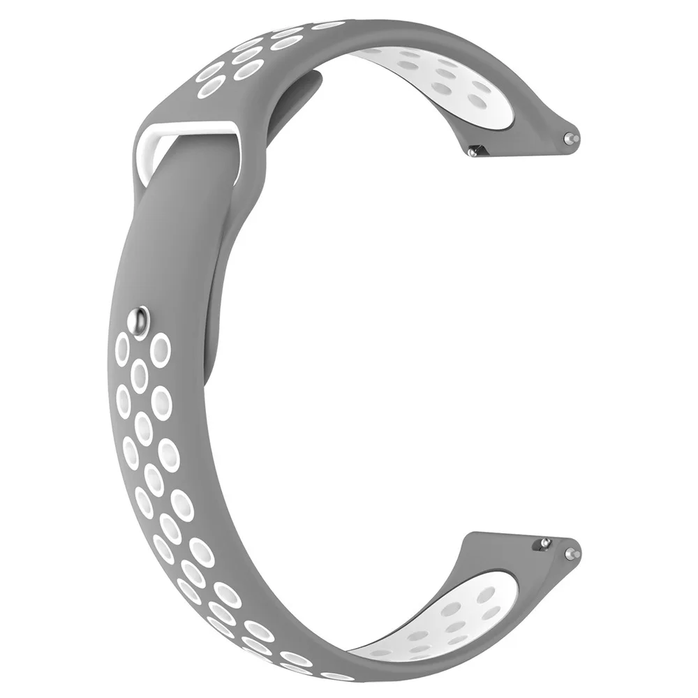 Силиконовый спортивный ремешок для браслета Xiaomi HUAMI Amazfit 2 Stratos/Amazfit 2/Samsung Gear S3/ZTE