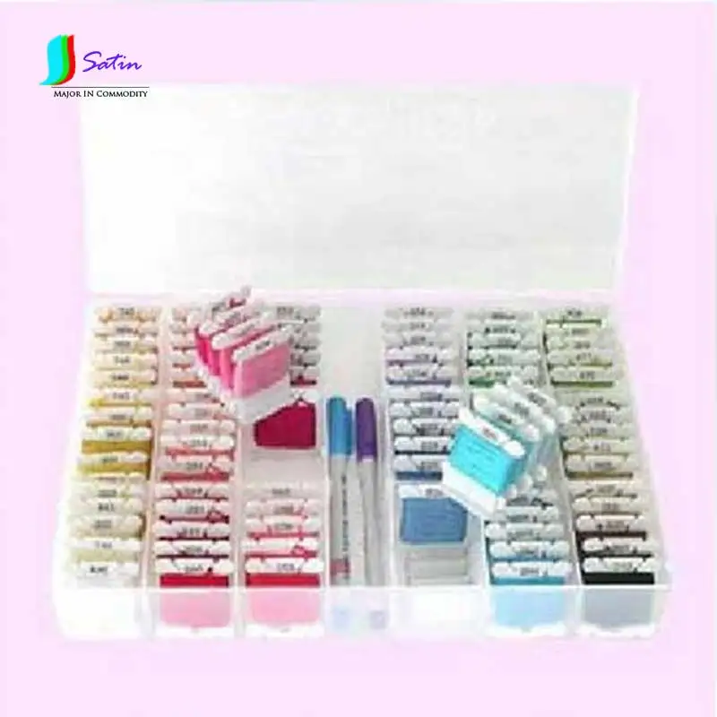 Набор для вышивки крестиком сделай сам пластиковая коробка с хранилищем 36 ячеек +