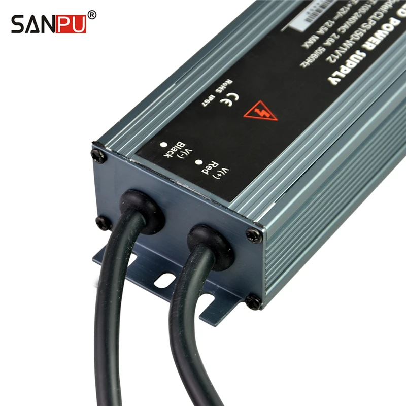 Источник питания SANPU 12 В 150 Вт А IP67 110 220 переменного тока в постоянный ток