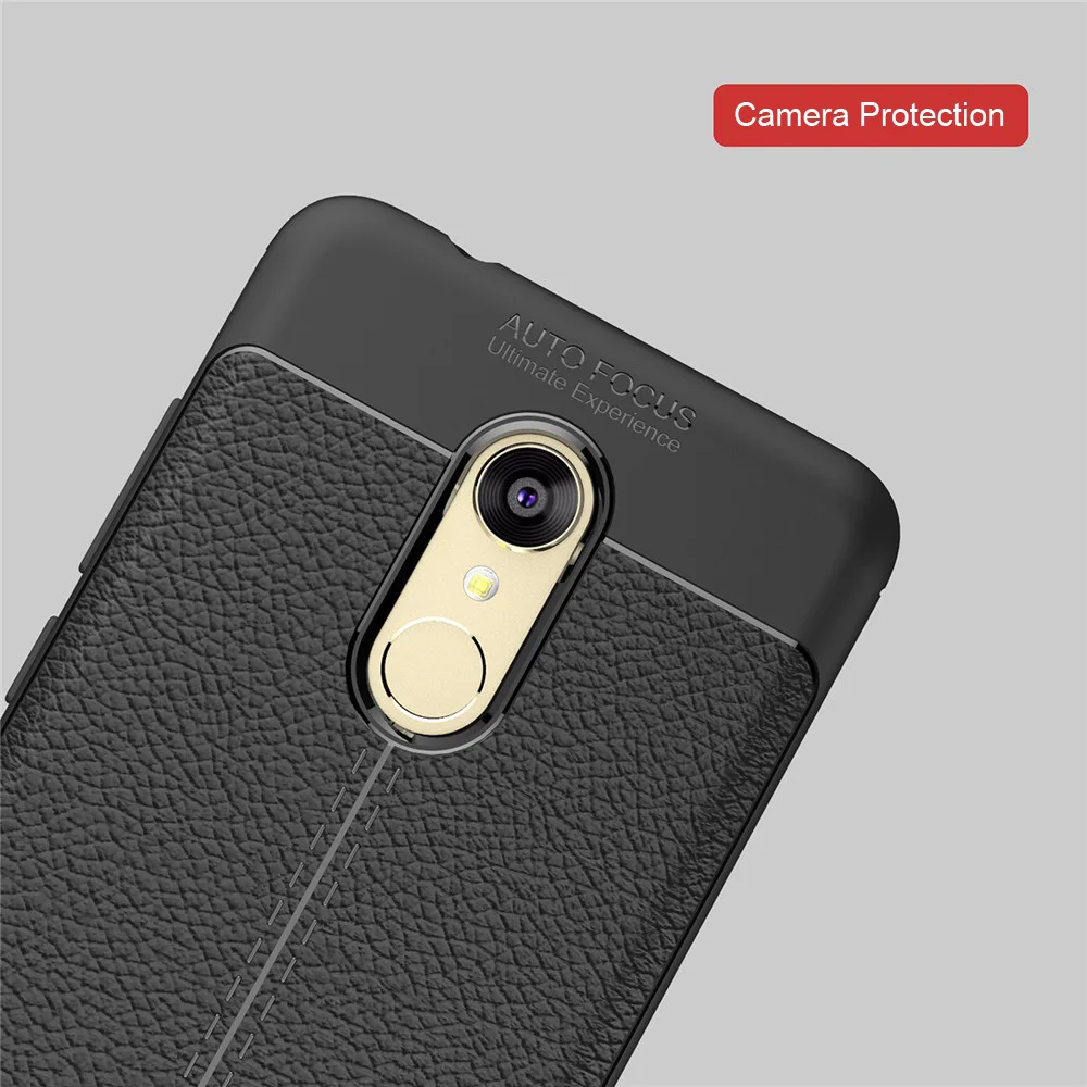 MPLSBO Matte TPU Protective Case For Xiaomi Redmi 5 Plus Anti-fingerprint Back Cover 5A Shockproof Leather | Мобильные телефоны и