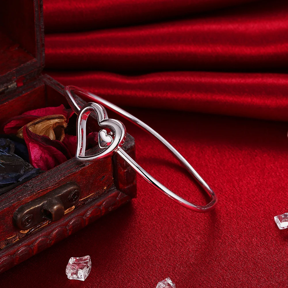 B018 Оптовая Продажа Модные с серебряным покрытием jewelry браслет женские подарок