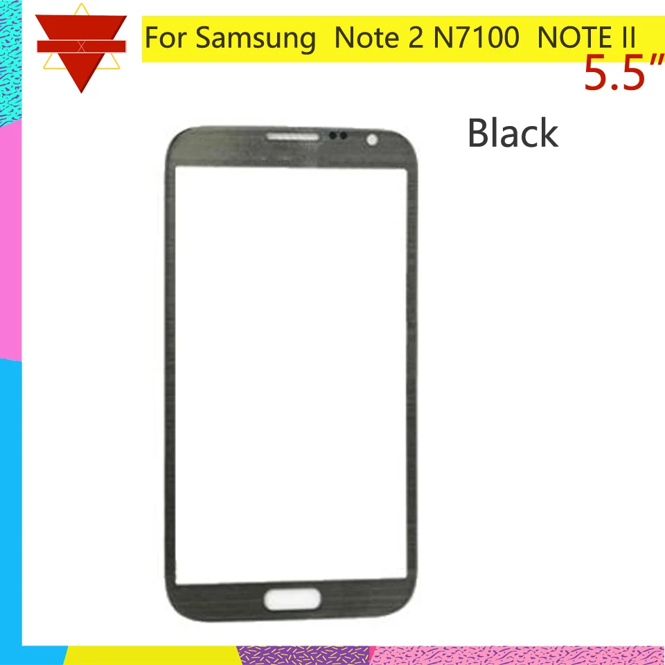 Новый сенсорный экран для Samsung Galaxy Note 1 N7000 i9220 NOTE II 2 N7100 черный передний внешний
