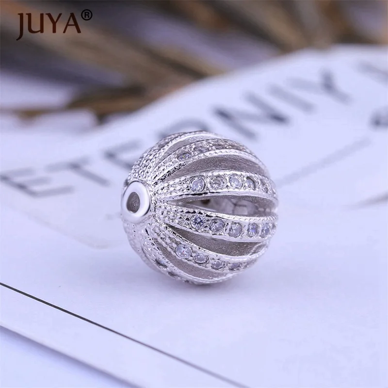 Supplies For Jewelry 2 Pcs Sale Hollow Round Beads 10mm Watermelon ball Bead Charm Fit DIY Bracelets Necklaces Accessories | Украшения и