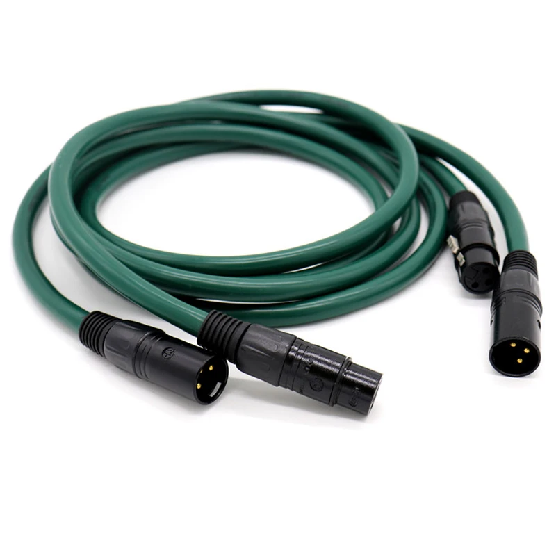 Furukawa FA 220 OCC медный HIFI XLR штекер к RCA Штекерный кабель с позолоченным штекером XLR|hifi