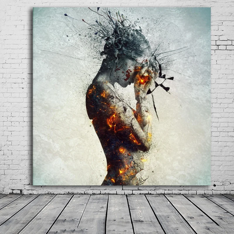 Высокое качество женская фигура картина маслом на холсте для домашнего декора