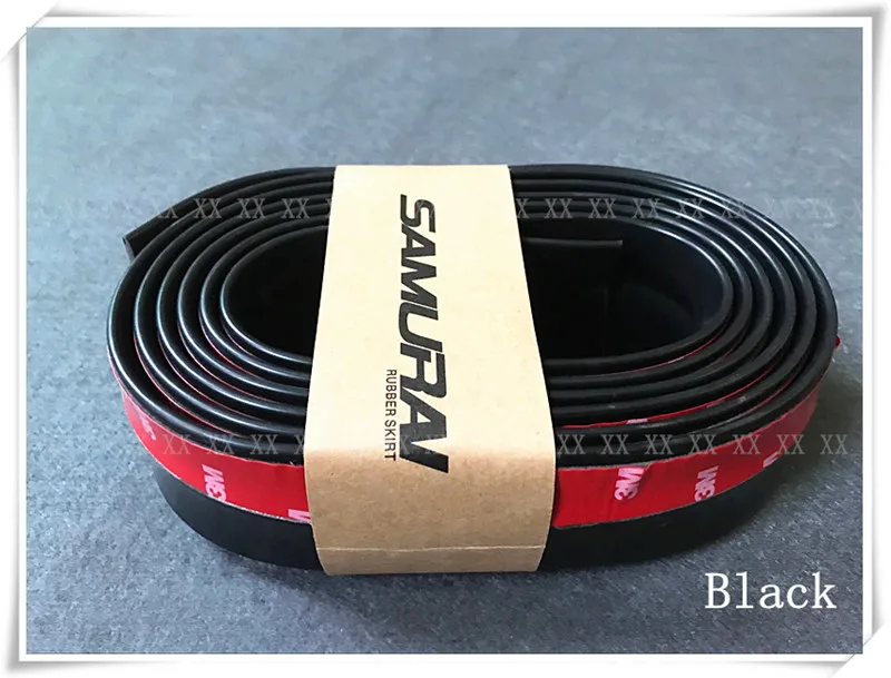 

Car styling 2.5 m Rubber Front bumper lip Side Skirt Body Kit Trim For Opel Astra G/GTC/J/H Corsa Antara Meriva Zafira Insignia