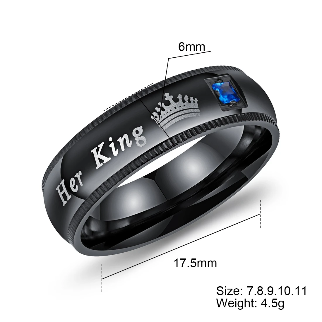 Кольцо из титана для пар | Украшения и аксессуары