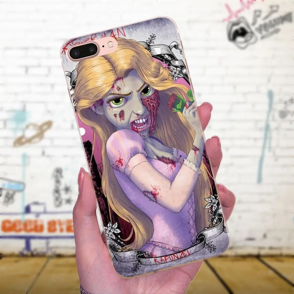 Мягкий резиновый чехол для телефона с рисунком принцесс зомби Galaxy J1 J2 J3 J330 J4 J5 J6 J7