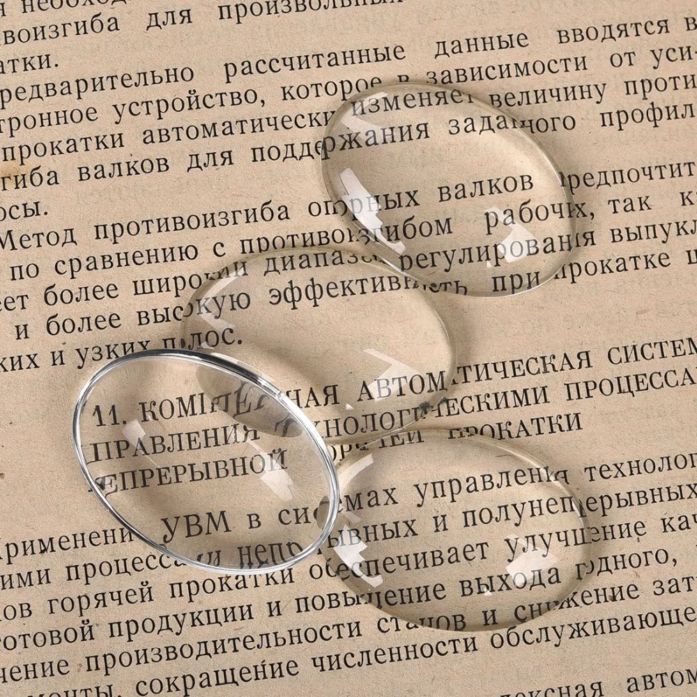 Овальная Плоская задняя прозрачная кабошоны прозрачное стекло для подвесок DIY