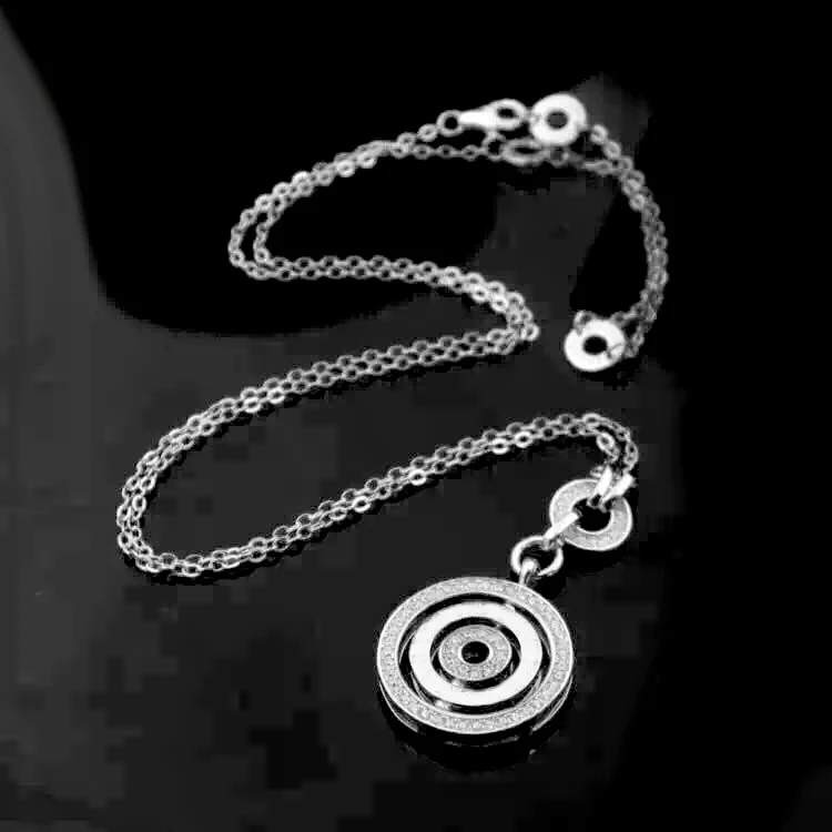 Collares Collier модные украшения, с кристаллами из Болгарии для женщин Cz fit Циркон роторная цепочка Ожерелье