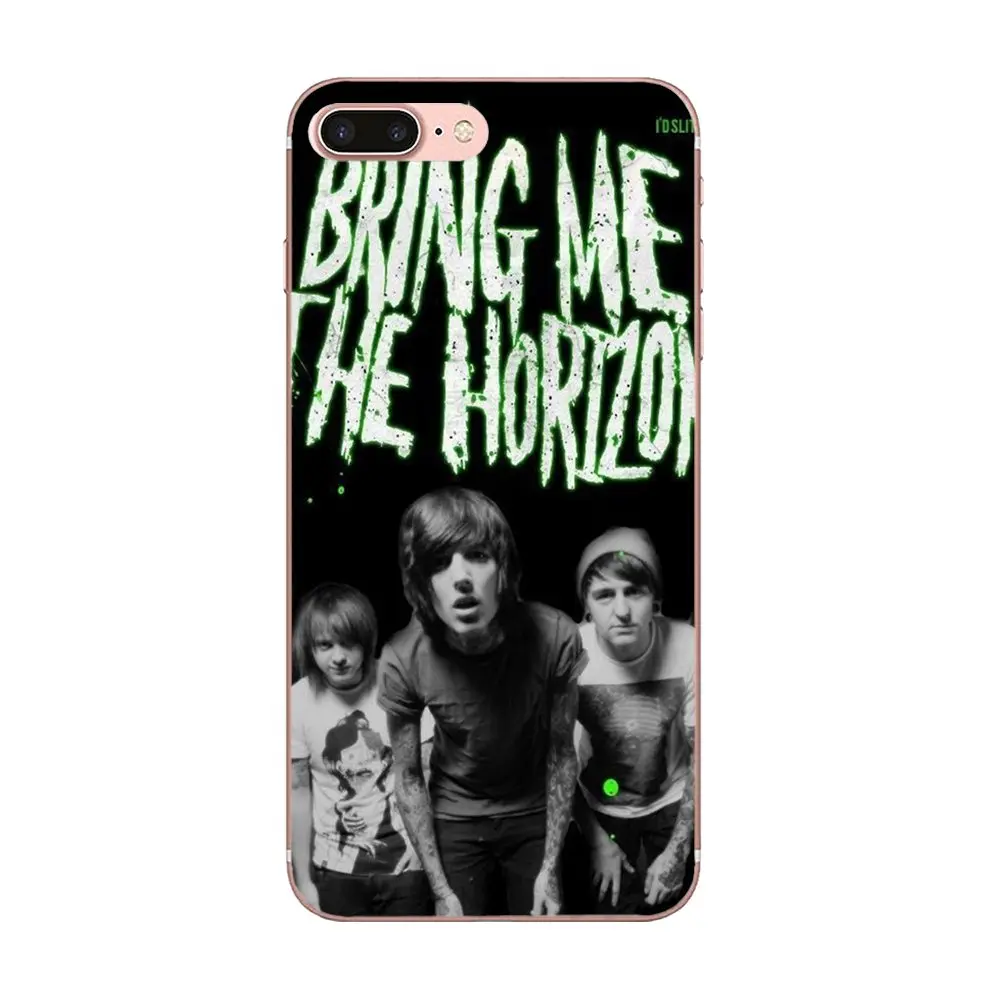 Мягкий чехол для телефона Bring Me The Horizon Samsung Galaxy Note 5 8 9 S3 S4 S5 S6 S7 S8 S9 S10 mini Edge Plus