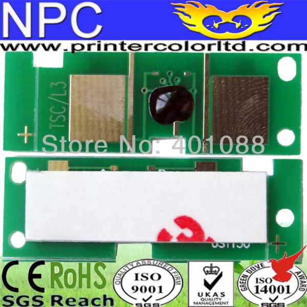 Совместимый Q3960A Q3961A Q3962A Q3963A Q3964A чип тонера барабанный для HP LaserJet 2550 2550l 2550n 2800 2820