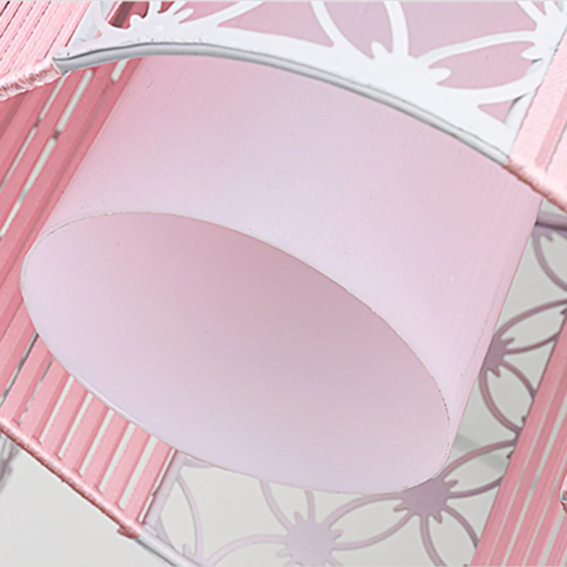 Акриловая потолочная лампа E27 3 лампочки в форме сердца для детской комнаты