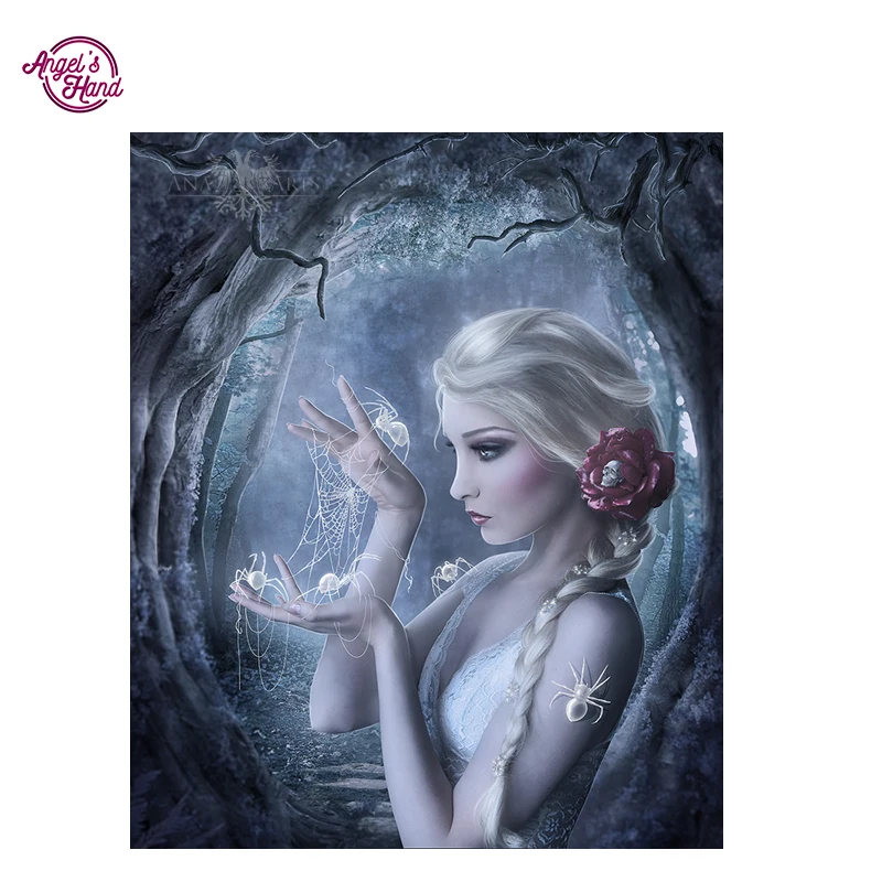 Angel's ручной 5D diamond Вышивка Религия DIY Craft картина &quotдевушка&quot крестом мозаика