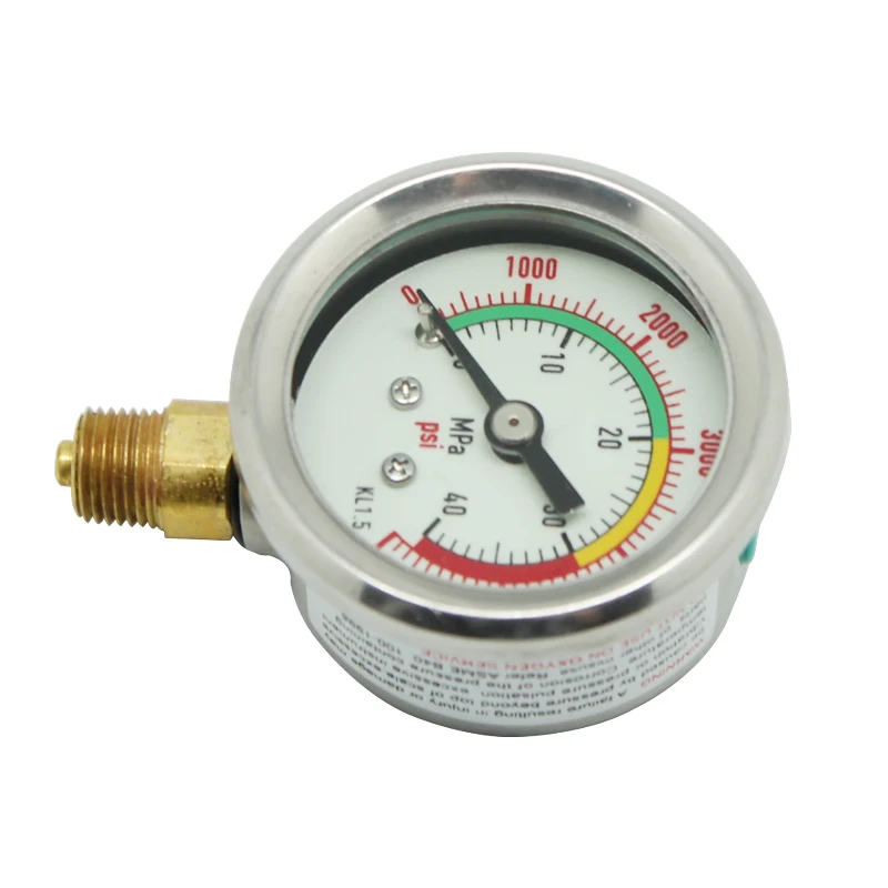 

400MPa 6000psi манометр резьба 1/8NPT диаметр 45 мм