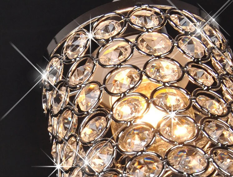 Новый современный светодиодный хрустальный светильник подвесной люстра бар