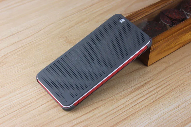 Официальный Дизайн точка зрения Смарт мягкий флип чехол для htc Desire Eye M910X с авто