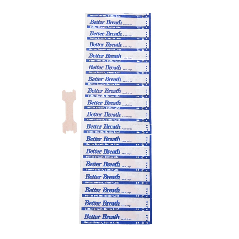 10 шт./лот дышать от храпа ремень S L размер спальный анти храп носовые полоски