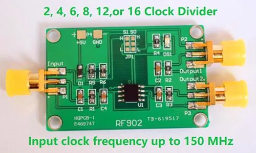 

Free Shipping!!! Clock Divider Module / Divider Module Clock Divider up to 150 MHz