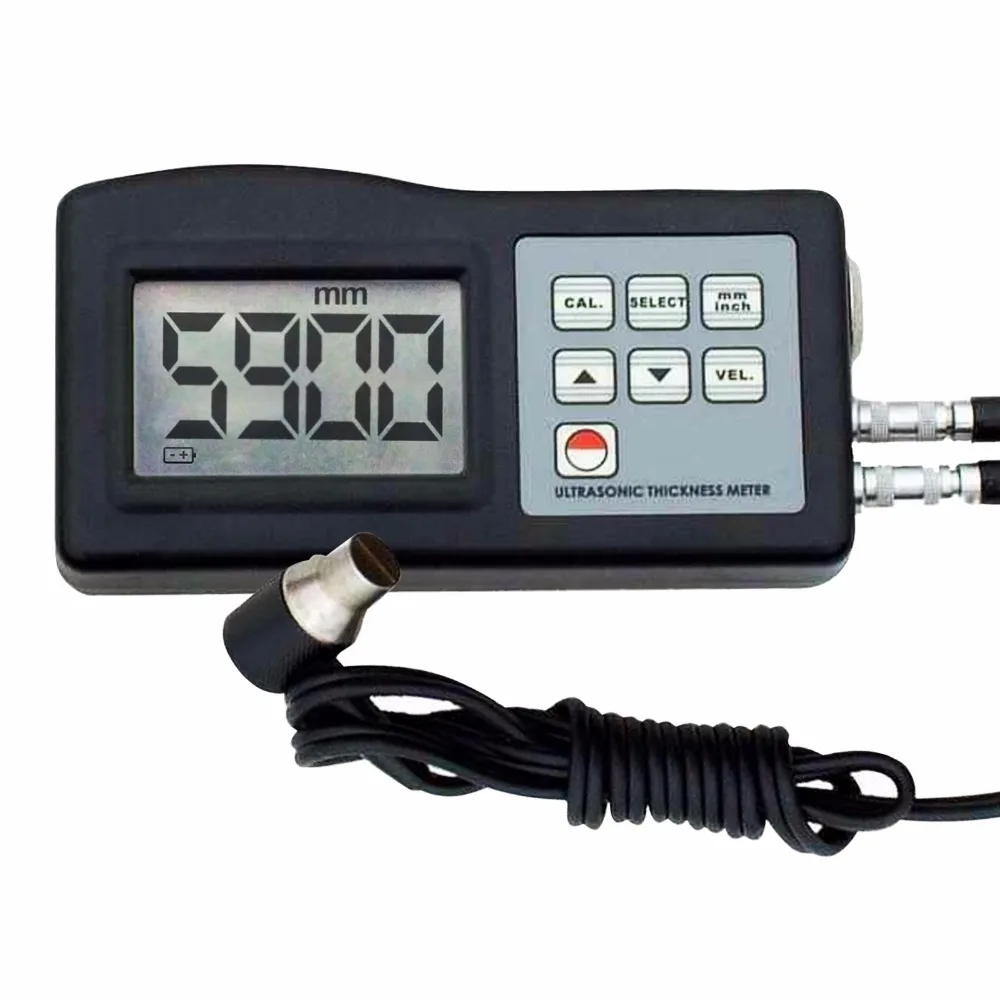 

Ultrasonic Digital 1.00-200.00mm Thickness Meter Metal / Non-Metal