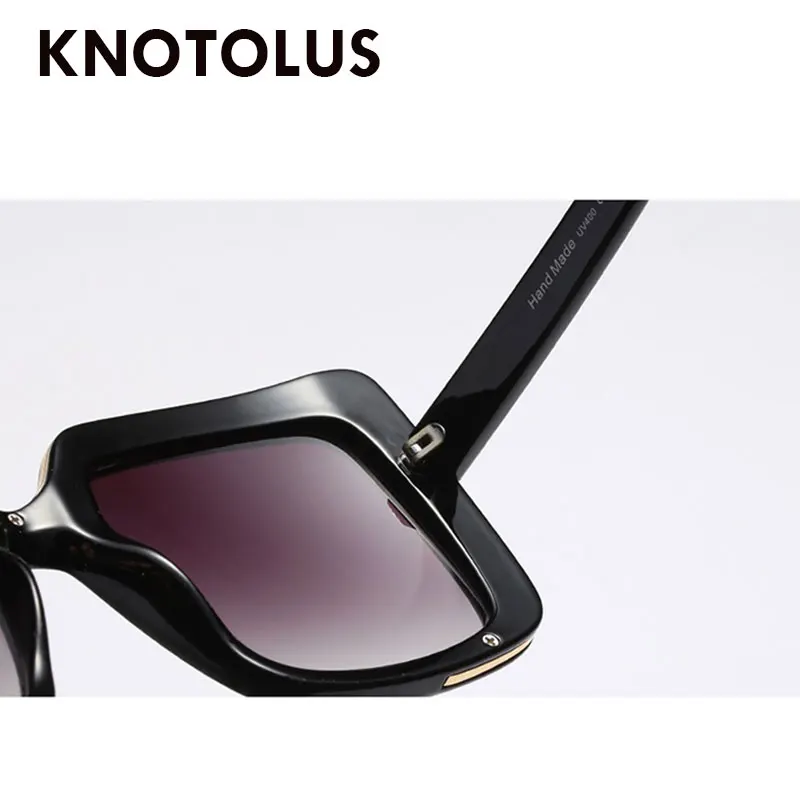 Knotolus 2019 квадратные женские Солнцезащитные очки Модные оттенки UV400 Винтаж Мужские