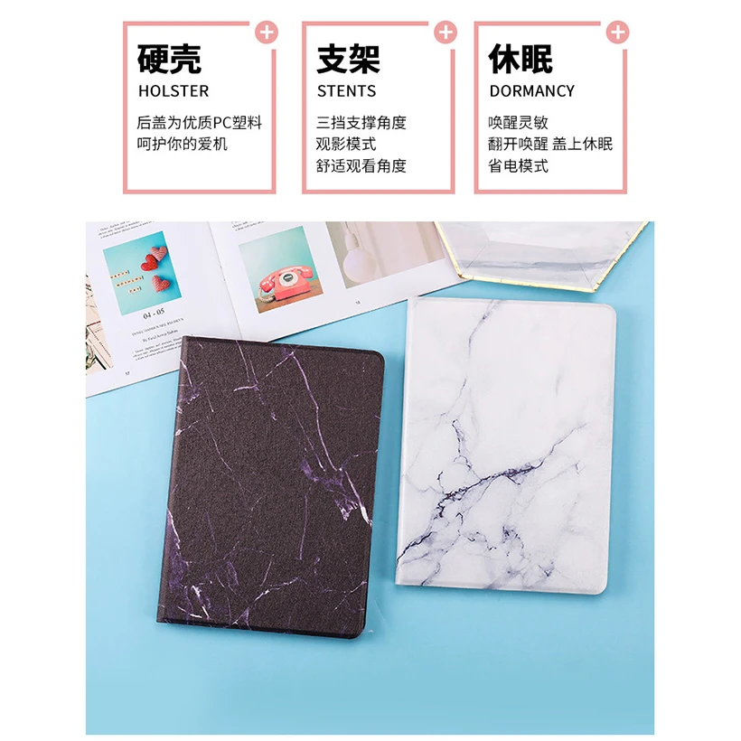 Умный чехол для планшета для iPad, 9,7 дюймов, iPad 6 поколения, Чехол для iPad 9,7, чехол с закаленным стеклом