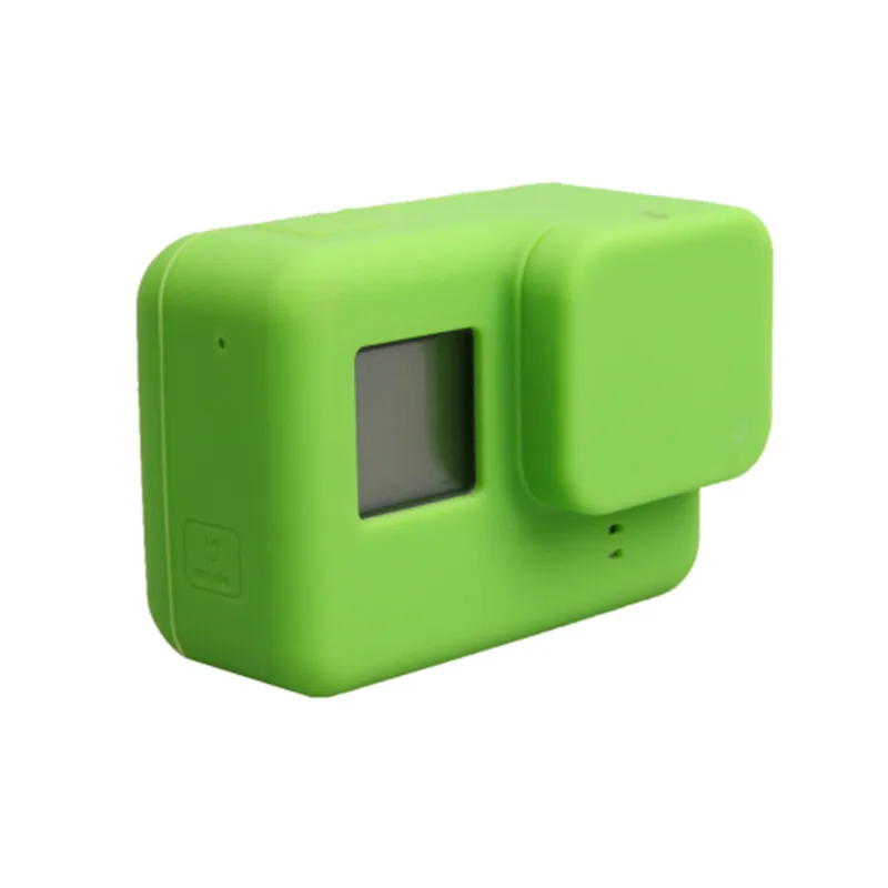 Мягкий силиконовый чехол для Gopro Hero 6 5 Защитная крышка объектива Go Pro Black Edtion