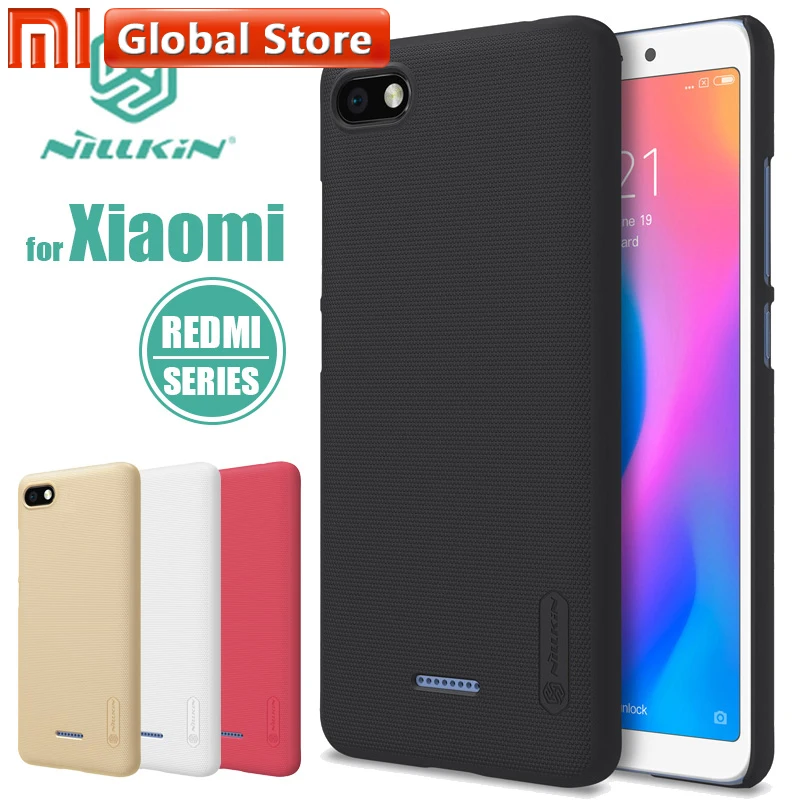 Чехол для Xiaomi Redmi Nillkin Super Frosted Shield 4X 4A Prime твердая задняя крышка 5 Plus 6 6A Nilkin чехол
