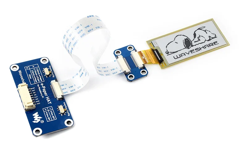 212x104 2 13 дюймовая Гибкая шляпа E Ink для Raspberry Pi|Демонстрационные стенды| |