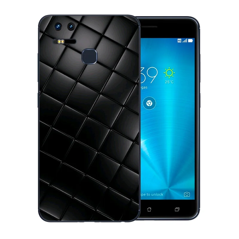 5 5-дюймовый Чехол для Asus Zenfone 3 Zoom ZE553KL Мягкий ТПУ силиконовый чехол с красочным