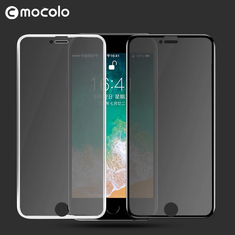 Mocolo 3 в 1 Премиум Защитное стекло для экрана iPhone 6 7 8 3D изогнутые края