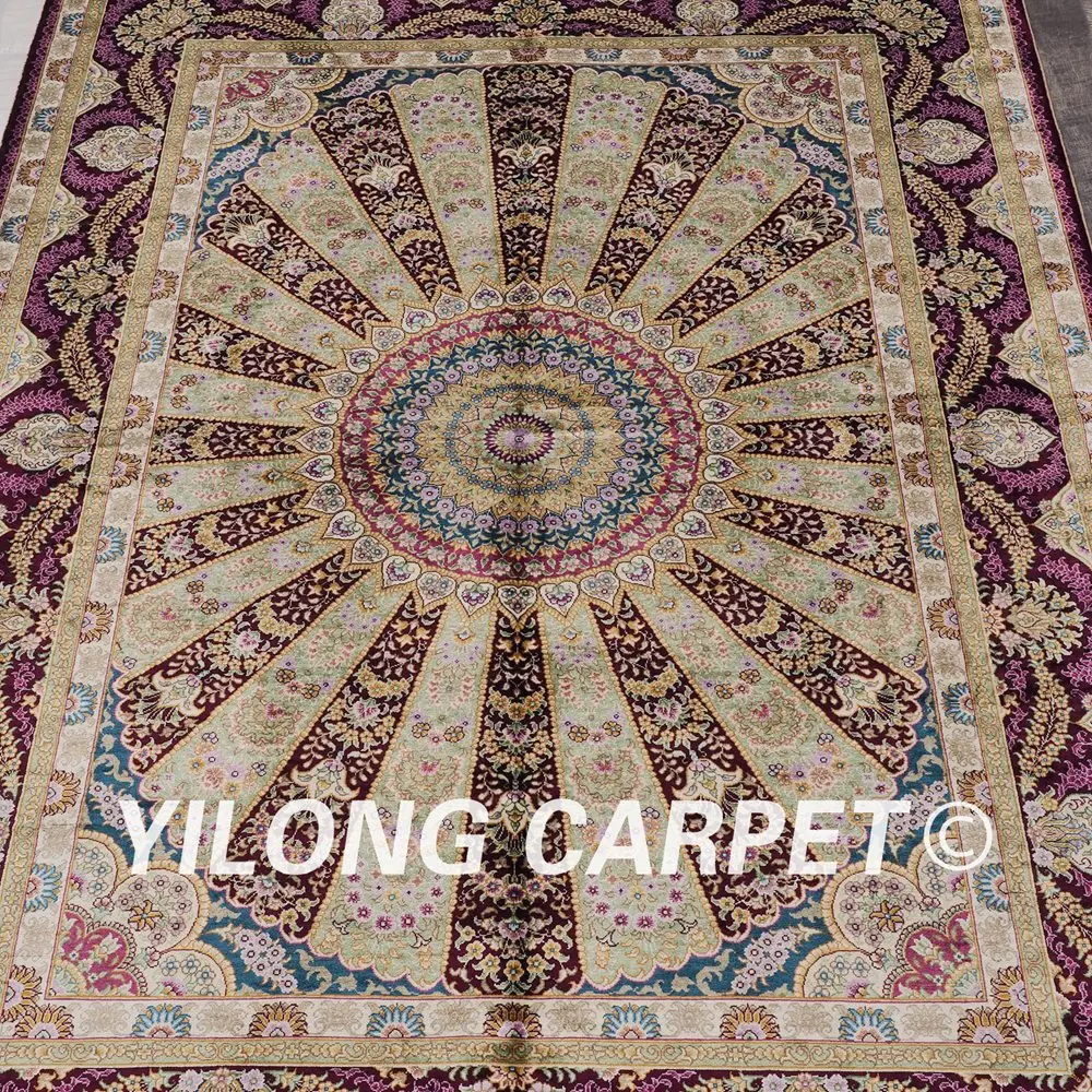 Yilong 5 'x 7' ручной вязки популярный турецкий дизайн ручная вязка персидские