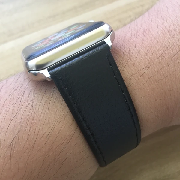 Привлекательный дизайн, кожаный ремешок для Apple Watch, 42 мм, 38 мм, 40 мм, 44 мм, для iWatch, ремешок серии 4, 3, 2, 1, ремешок серии 5