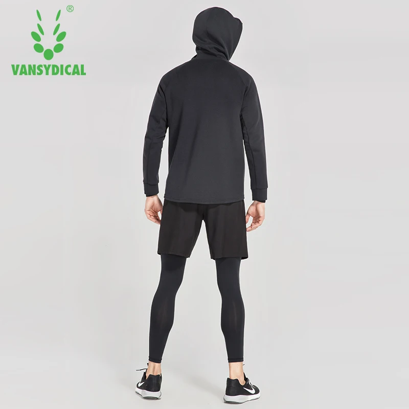 VANSYDICAL мужские спортивные костюмы для бега 4 шт. спортивная одежда спортзала