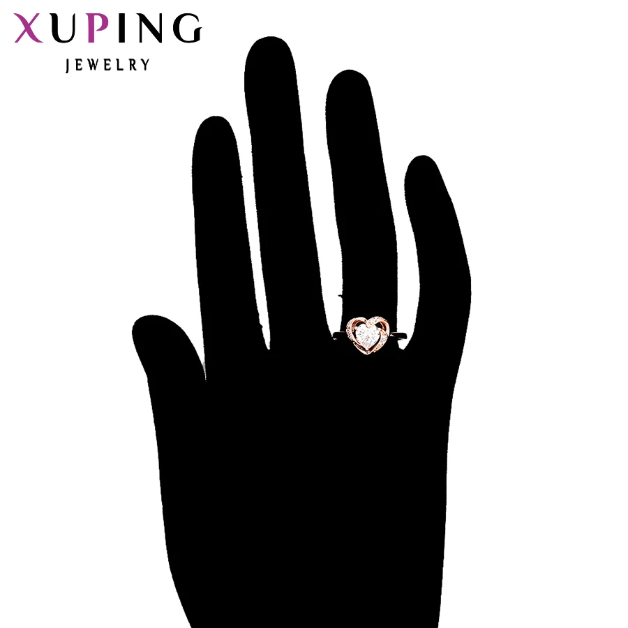 Xuping Fashion Ring Special Design Rings for Women High Quality Gold Color Plated Jewelry Christmas Gift 13372 | Украшения и