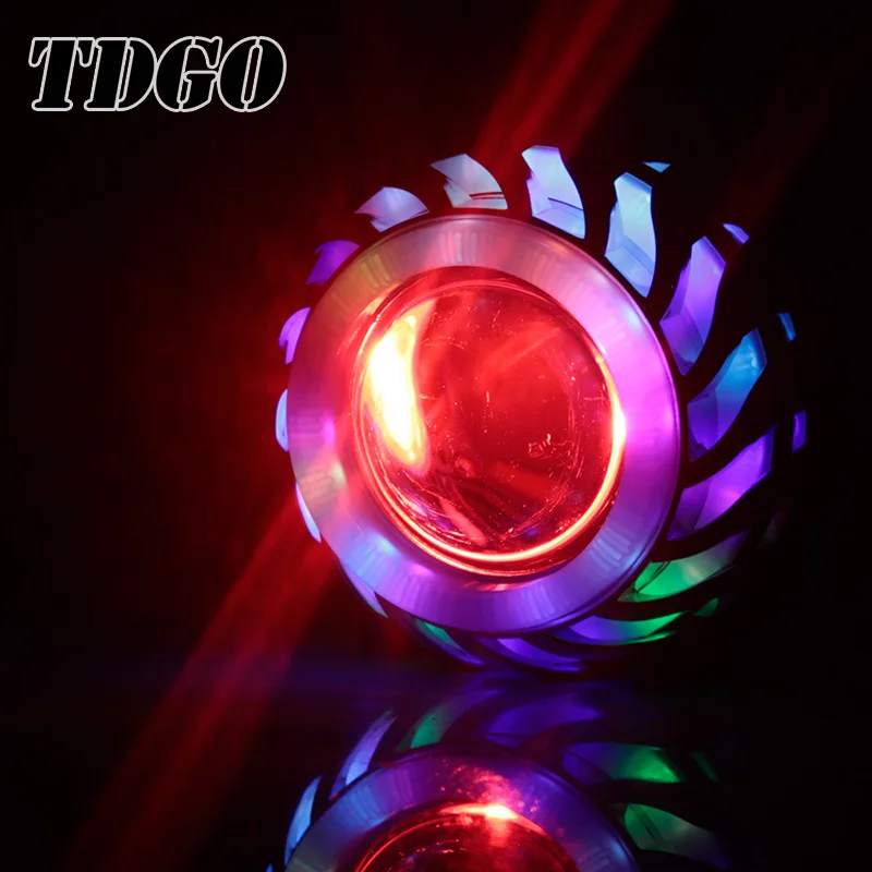 TDGO передняя фара мотоцикла Led 12 80 V 1200LMW вспомогательная лампа скутеры прожектор
