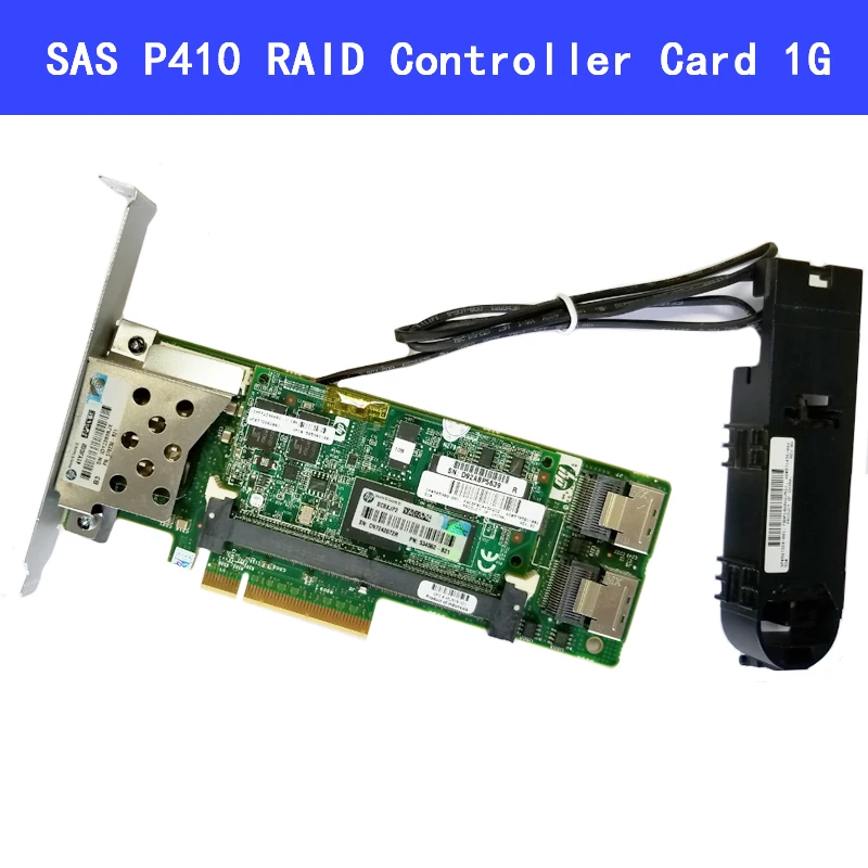 462919-001 013233-001 Array SAS P410 RAID Controller Card 6Gb PCI-E with 1G Battery RAM